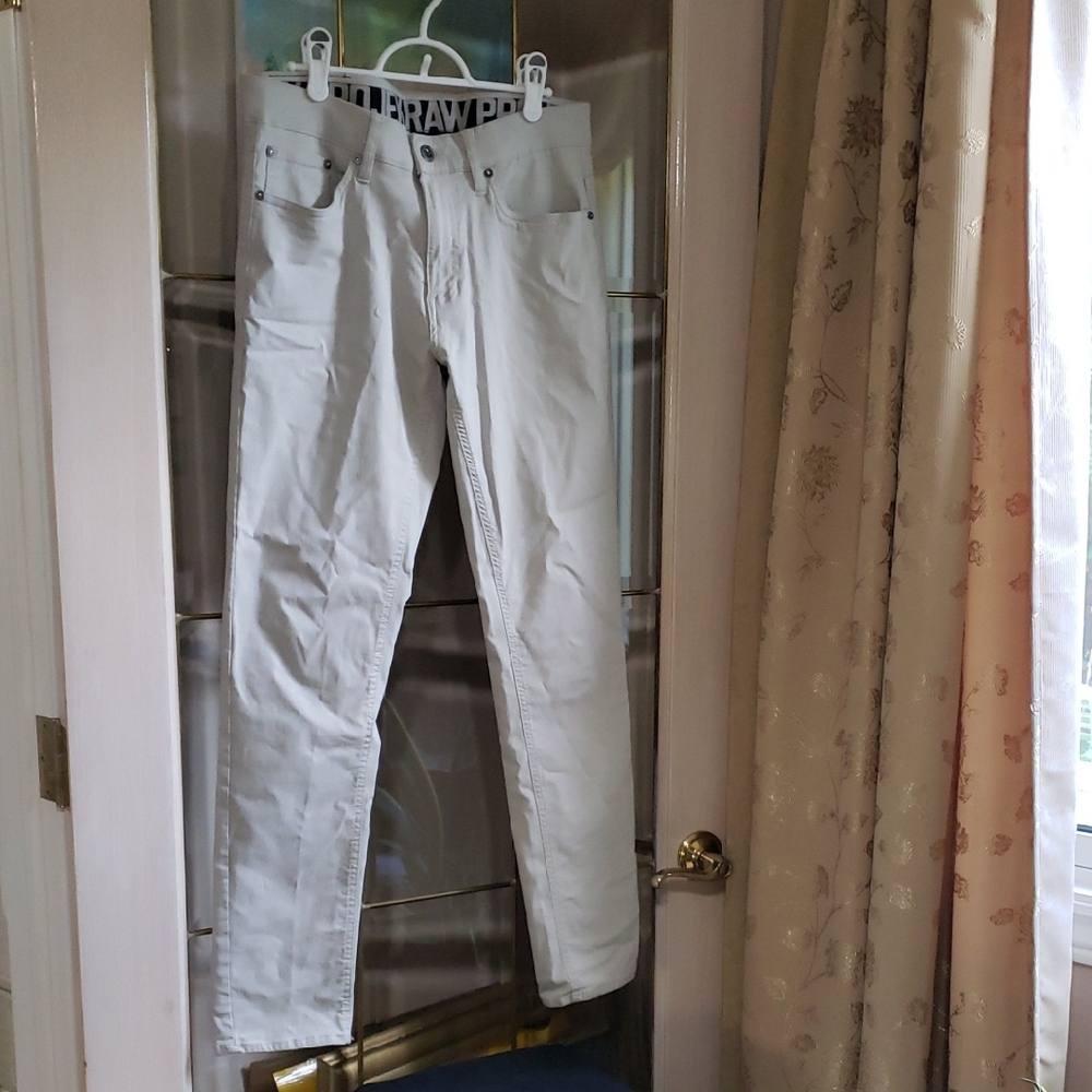 Pantalon 5 poches extensible | Projek Raw |Size 32. Mens. Beige